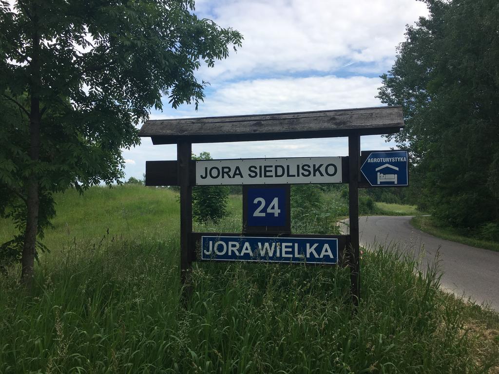 Jora Wielka Jora Siedliskoゲストハウス エクステリア 写真
